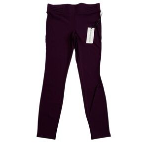 NWT Dictionary Women’s Purple Athleisure Leggings Size Large